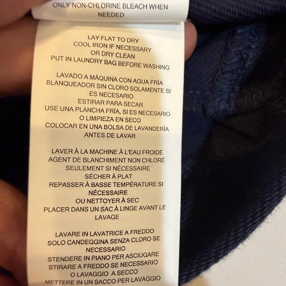 MICHAEL Michael Kors Stretch Knit Twill Leggings Jeggings Navy